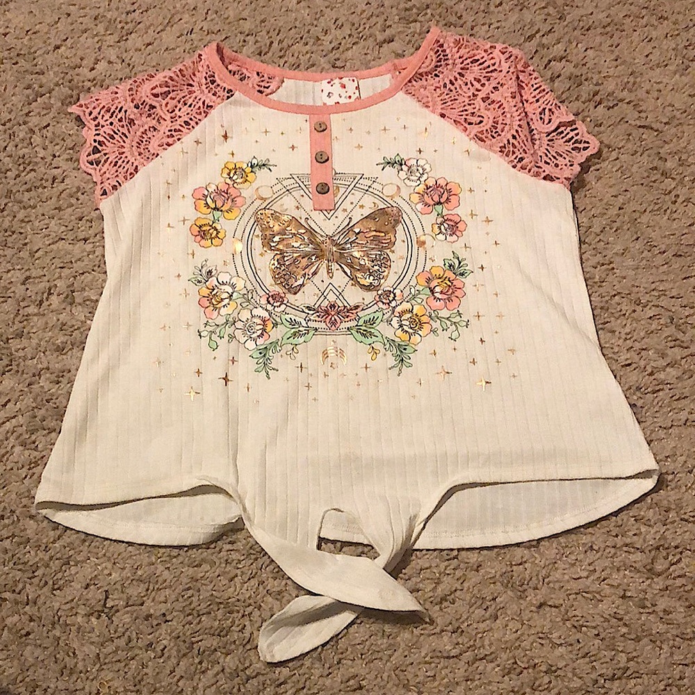 A cute and comfy butterfly shirt